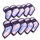 thumbnail image 3 of Universal Golf Head Cubiertas Coloridas Superficie de espejo 4 8 S Cuña Portátil Portátil Equipo de entrenamiento Accesorios Negro 10 Piezas Guardurnaity OD019601-01, 3 of 7