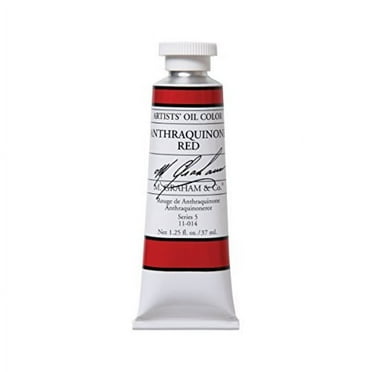 M. Graham Artists' Oil Color 1.25oz Anthraquinone Red