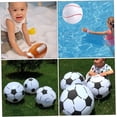thumbnail image 2 of PinesC Beach Ball Outdoor Balloon Inflator Pump Beach Balls Sports Floating Globe Mini Football Outdoor Pool Ball Floating Balls for Beach Decorations Pvc, 2 of 5