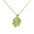 thumbnail image 2 of Danieerclosy Unique Rotatable Necklace Featuring Four Leaf Clover Motif - Elegant Women's Jewelry for St. Patrick's Day Celebrations, St Patricks Day Accessories, 2 of 9