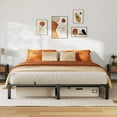 thumbnail image 6 of MAROUTE Heavy Duty Metal Bed Frame – 10" High Platform, 800 lbs Capacity, No Box Spring Needed, Under Bed Storage, Full, 6 of 8