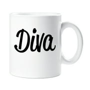 60 Second Makeover Diva Mug Cup Friend Gift Present Novelty Birthday Christmas Girl Friend