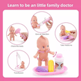 thumbnail image 4 of 53 Piezas Kit De Médico De Juguete Rol Para Niño Con Caja Rosa, 4 of 5
