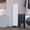White 263, variant on Slim Tall Storage Cabinet with 5 Shelves and Broom Hangers, White MDF Narrow Cabinet for Living Room Entryway
