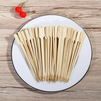 Raindrops Bamboo Kebabs Skewers 200Pack For Bbq Grilling Fruit Kabob Sticks 7.09In
