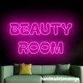 thumbnail image 4 of Handmadetneonsign Beauty Room Neon Sign, Salon Led Light, Clinic Spa Wall Art Decor, Salon Business Logo 69231, 4 of 5