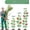 As Show, variant on 3Pcs Plant Support Poles Phalaenopsis Flower Climbing Fixed Frame for Indoor Gardening Potting Fixing Tool for Tall Stems