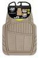 Auto Drive 4-Piece Rubber Floor Mats, Toll Tan, Universal photo 6