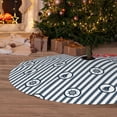 thumbnail image 6 of Sikiie Nautical1 30-48 inches {designName} Print Christmas Tree Skirt Snowman Xmas Tree Skirt with Edge Christmas Decorations for Holiday Party36", 6 of 7