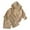 Brown, variant on Hienoo Boys Upf 50  Summer Outfits Sun Protection Breathable Hooded Jacket Shorts Set