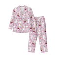 thumbnail image 1 of Balery Easter Rabbit Pijama para Hombre de Dos Piezas con Manga Larga, Conjunto de Dormir y Descanso Suave con Bolsillos-Medium, 1 of 7