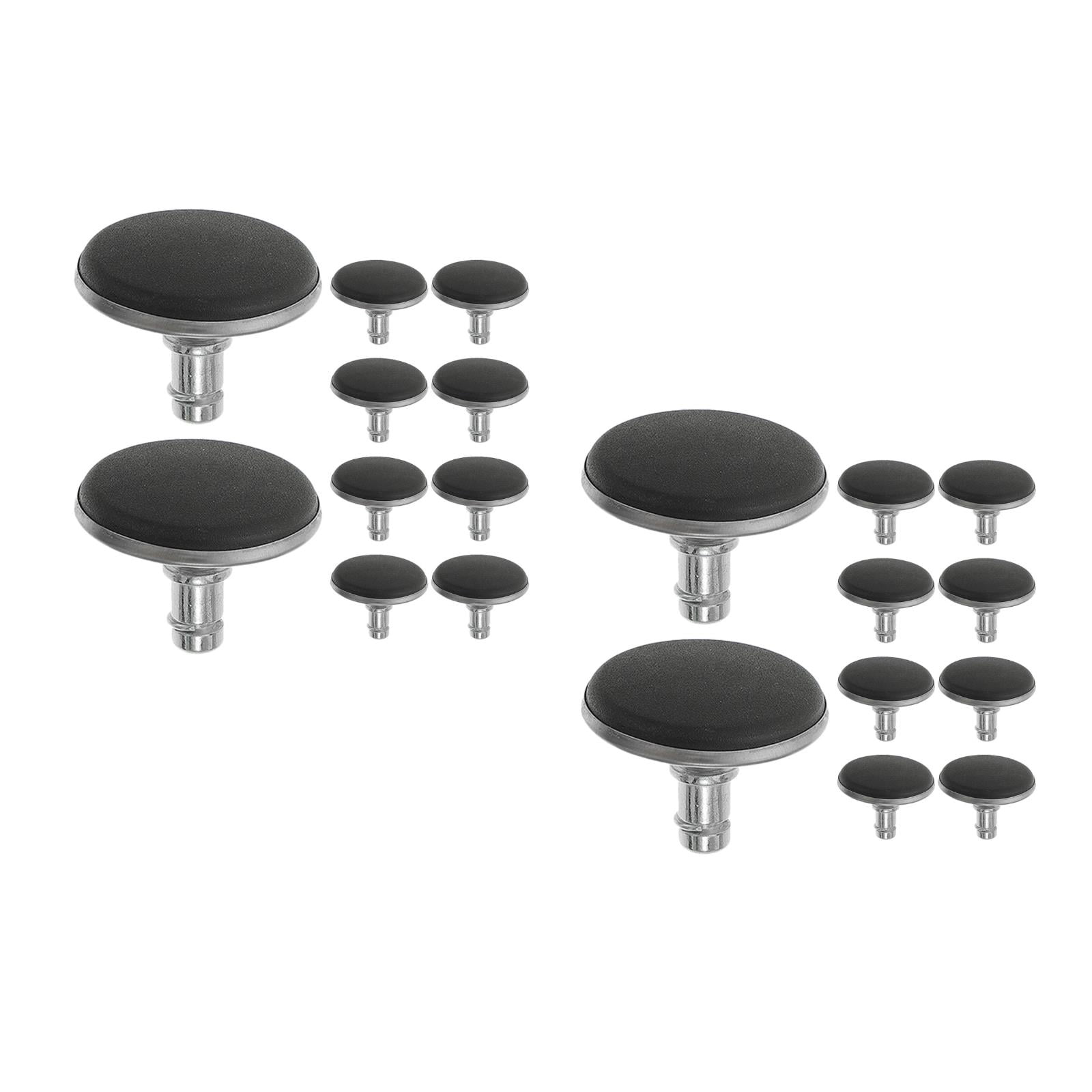 Raindrops 20 pcs Chair Foot Pads with Locking Casters for Office Chairs, Furniture Chair Wheels, Chair Fixed Feet Protectors