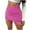 Pink, variant on Women's Faux Leather Mini Skirt Stretch Basic High Waist Short Bodycon Pencil Skirt Fashion Wrap Skirt