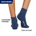 thumbnail image 4 of Calcetines Skechers para Hombre 10 Pares, Media Felpa Clásicos de Corte Cuarto, 4 of 6