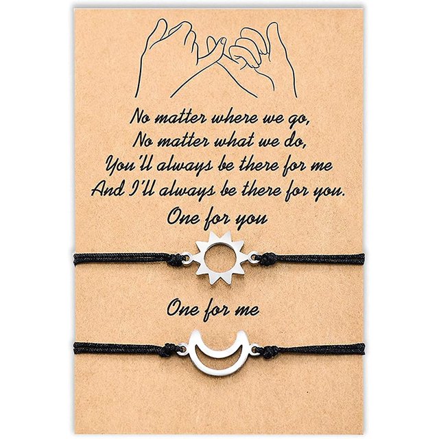 Pulseras de amistad a juego para la pulsera de relación a distancia Bff de mejor amigo