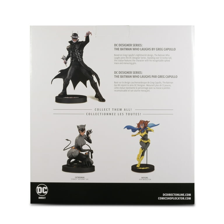 DC Direct - Statua In Resina The Joker & Batman - DC Designer Series - Di Greg Capullo - Altezza 23 Cm - Edizione Limitata Numerata - copertina