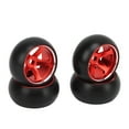 thumbnail image 2 of Pneu de Dérive de Roue de 5 Rayons, Amorti Fort 4PCS Conduite Flexible Pneus de Dérive Durables pour la Course Bleu, Rouge, Noir,, 2 of 8