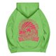 thumbnail image 4 of Sudadera con capucha Pink Palm Puff para mujer 2024 Everything Comes in Waves Verde S, 4 of 6