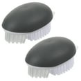 thumbnail image 4 of OUNONA 2pcs Fruit Vegetable Cleaning Brush Comfortable Grip Veggie Brush Potato Brush Scrubber, 4 of 8