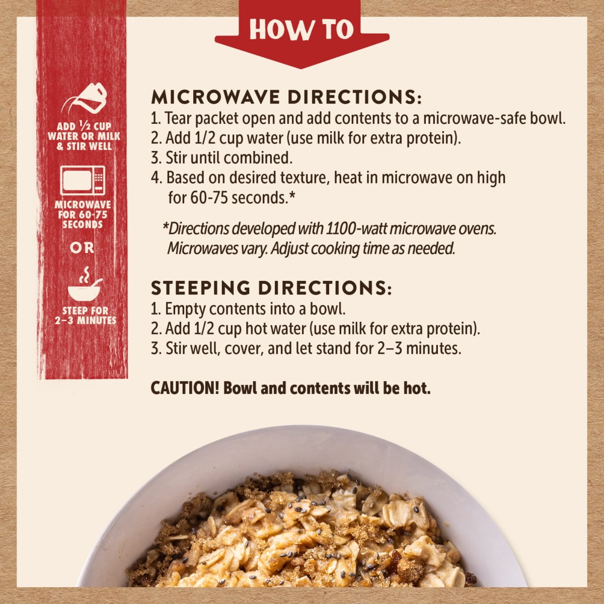 (2 pack) Kodiak Peak Protein-Packed Maple Brown Sugar Instant Oatmeal Packets, 2.65 oz (4 Count)