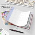 thumbnail image 5 of 2026-2027 Planner - DoDoMagxanadu Monthly Planner 2026-2027 with Monthly Tabs,5.7" x 8", Jan, 2026 - Jun,2027 Daily Planner with Pen Holder, Perfect for School & Office Schedule, 5 of 7