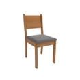 thumbnail image 3 of Juego Comedor Kappesberg 1.2m con 4 Sillas Cora Canela/Gris, 3 of 10