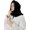 Black, variant on Women's Knitted Infinity Hooded Scarf Circle Loop Scarves Balaclava Neck Warmer Pullover Beanie Warm Winter Skull Cap