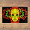 thumbnail image 5 of XMXY Area Rugs Doormat Outdoor Entrance, Skull Brain Rose Pattern Facecloth Non-slip Floor Mat Rug for Living Room Kitchen Sink Area Indoor,72"x48", 5 of 9
