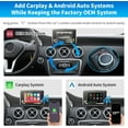 thumbnail image 3 of Ninetom Wireless Carplay Android Auto for Mercedes Benz C/E/CLA/GLA/GLK/CLS/ML/GL/GLK/SLK Class 2012-2015 Year with ntg4.5 ntg4.7 System, Support Mirrorlink, Navigation, Camera, 3 of 7