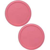 Pyrex 7402-PC 6/7-Cup Retro Pink Pantone Lids (2-Pack)