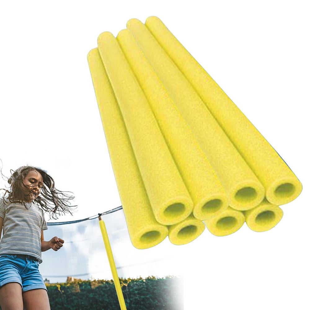 Trampoline Poles Cover Bouncy Bed Railings Foam Tube Sponge Tube 8PCS