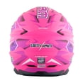 thumbnail image 4 of 1Storm Motocross Adult Helmet Downhill Mountain Bike Helmet BMX MX ATV Dirt Bike Storm Style HF803; Storm Pink, 4 of 6