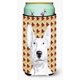 thumbnail image 1 of Caroline'S Treasures Sc9548Tbc Bull Terrier Fall Leaves Tall Boy Hugger - Funda para enfriador de latas, lavable a máquina, aislante plegable, soporte aislado para bebidas, 1 of 1