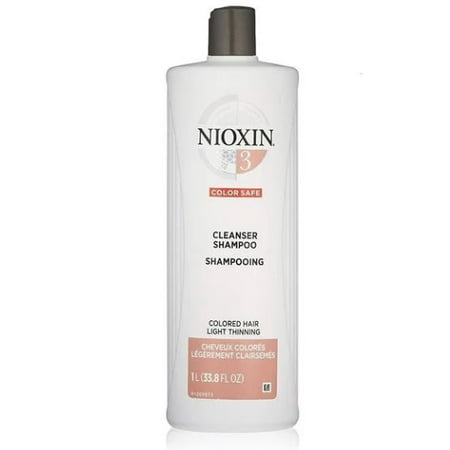 Nioxin System 3 Cleanser For Fine Chemically Enhanced Hair - 33.8 oz