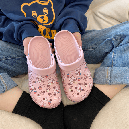 

Wish Women Sliders Super Comfy Foam Sliders Thick Sole Pillow Non-Slip Bathroom Shower Slippers Summer Slippers-TX7705(40-41) S1192