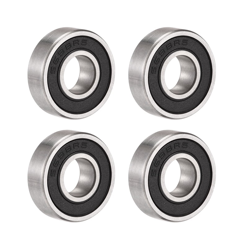 10Pcs S698ZZ Miniature Bearings 8x19x6mm Stainless Steel High Speed Ball Bearing 10Pcs S698ZZ Miniature Bearings 8x19x6mm Stainless Steel High Speed Ball Bearing