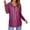 Hot Pink, variant on Women's Casual Lightweight Hoodies Long Sleeve Drawstring Sweatshirts Hot Pink S