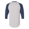 thumbnail image 3 of Augusta Sportswear Three-Quarter Raglan Sleeve Baseball Jersey Size up to 4XL, 3 of 5