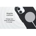 thumbnail image 6 of OtterBox iPhone 16 Pro Max (Only) Defender Series MagSafe Case - Iron Eclipse (Black & Orange) - Case Only, Built-in Magnets, Screenless, Rugged & Durable, with Port Protection, Non-Retail Packaging, 6 of 9