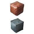 thumbnail image 1 of 2 de puf marroquí bohemio para almacenamiento de reposapiés otomano dormitorio bohemio, 1 of 5