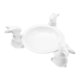 thumbnail image 3 of Ceramic Cake Display Dish With Rabbit Holder For Home Use And Party Decoration 20x20cm Size 1 Set, 3 of 5
