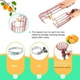 thumbnail image 5 of 13 FT Extendable Fruit Picker Pole Tool Adjustable Long Handle Fruit Picker Metal Basket Fruit Grabber Tool with Protective Foam Pad Stainless Steel Garden Picker Tool for Apple Mango Lemon, 5 of 7
