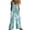 Multicolor 01, variant on Women's Casual Jumpsuits Wide Leg Boho Printed Pattern V Neck Office Business Fashion Short Sleeve Summer Dress Multicolor 01 L
