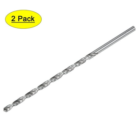 

Uxcell High Speed Steel Straight Shank Twist Drill Bit 5mm Dia. 160mm Length 2 Pack