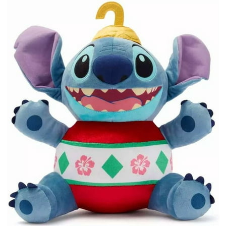 Disney 2025 Holiday Stitch as Holiday Ornament Plush