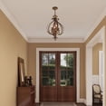 thumbnail image 6 of Livex Lighting Villa Verona 4 Light Verona Bronze Foyer, 6 of 10