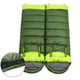 thumbnail image 5 of Saco de dormir para exteriores para hombre y mujer, cálido, grueso y portátil, 3 unidades Ejército Verde Derecho, 5 of 9