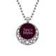 thumbnail image 1 of Idioma nacional de Lituania Tave myliu Collares Colgante Retro Moon Stars Jewelry Unbranded M, 1 of 3