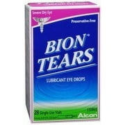 Bion Tears Single-Use Vials in 28-Count Boxes Pack of 6