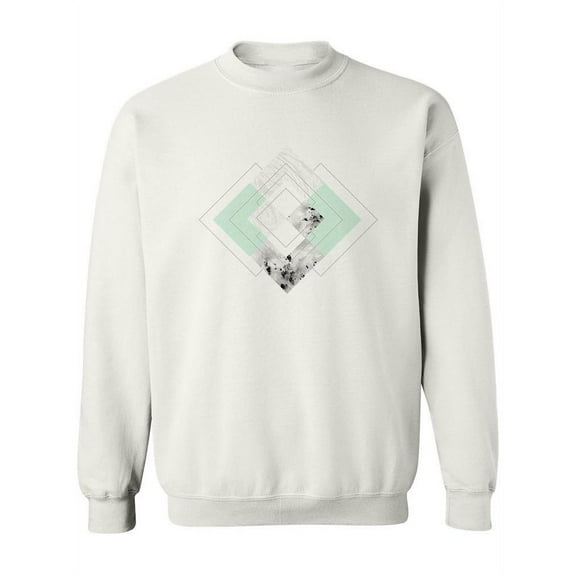 Geometric Pattern Design Sweatshirt Women -Image by Shutterstock, Female 3X-Large